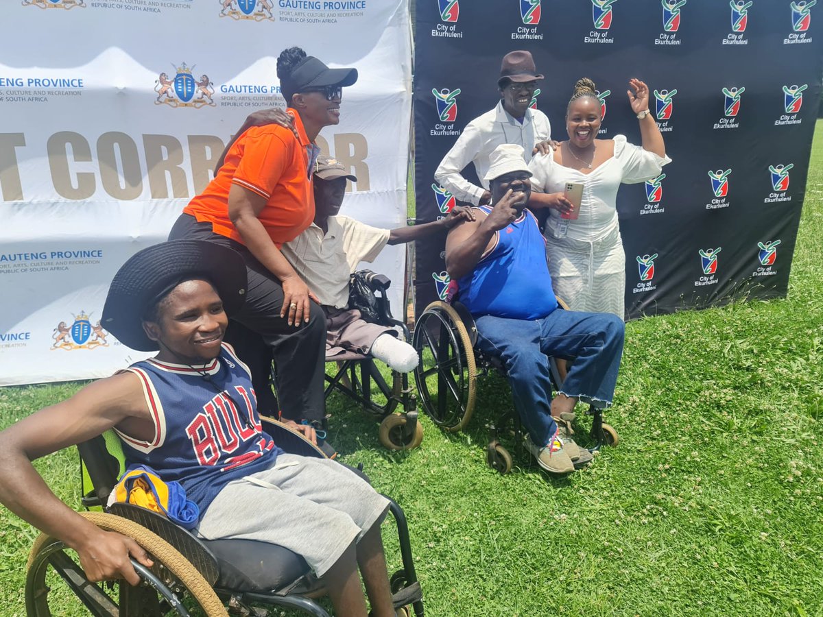 City_Ekurhuleni's tweet photo. Organized by #CoESRAC it is meant to promote healthy lifestyle, facilitate participation in recreational activities as well as enable a social cohesive environment within communities with both disabled and able-bodied community members.
#CoESport #SpiritGames https://t.co/AsZrtzQmEQ