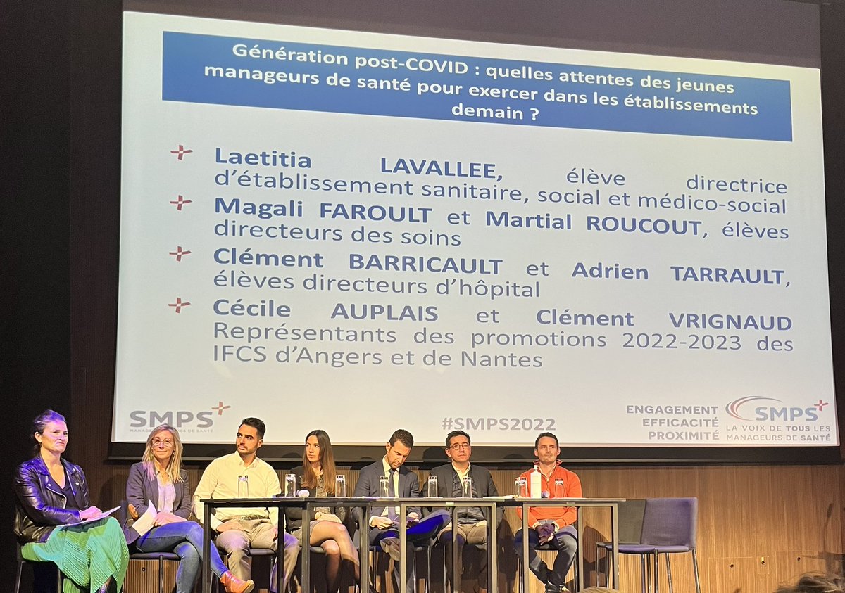 Journée #SMPS2022
Merci aux participants : soignants, Manageurs, Étudiants