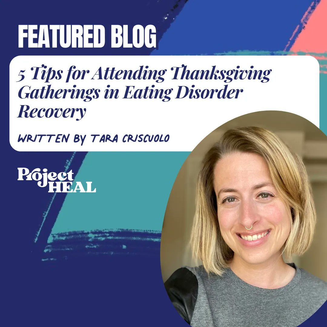 TheProjectHEAL's tweet image. The holidays can be a particularly difficult time for folks who are in recovery for an eating disorder. Tara Criscuolo (@taramarinarasauce on Instagram) provides 5 tips for how to survive food-centered gatherings.

Read the blog here: buff.ly/3UOeNOC