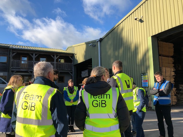 GrowninBritain's tweet photo. A great morning sharing a tour of #GiB certfied @VasternTimberUK with @ForestryComm and @DefraGovUK #TeamGiB #sawmill #uktimber https://t.co/QNlxyI6jKW