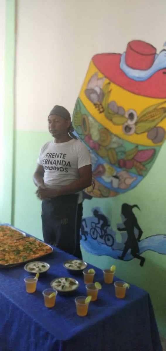 CnaeApure's tweet photo. #Apure| La Autoridad Única de Educación del Estado Apure @marys_orasma. La Gerente Estadal cumple con los lineamientos hoy con una ventana para la gastronomía en el mundo. Demostraciones de diferentes platos típicos con vitaminas. @cnaeoficial @_LaAvanzadora https://t.co/xKQIoPnkzP