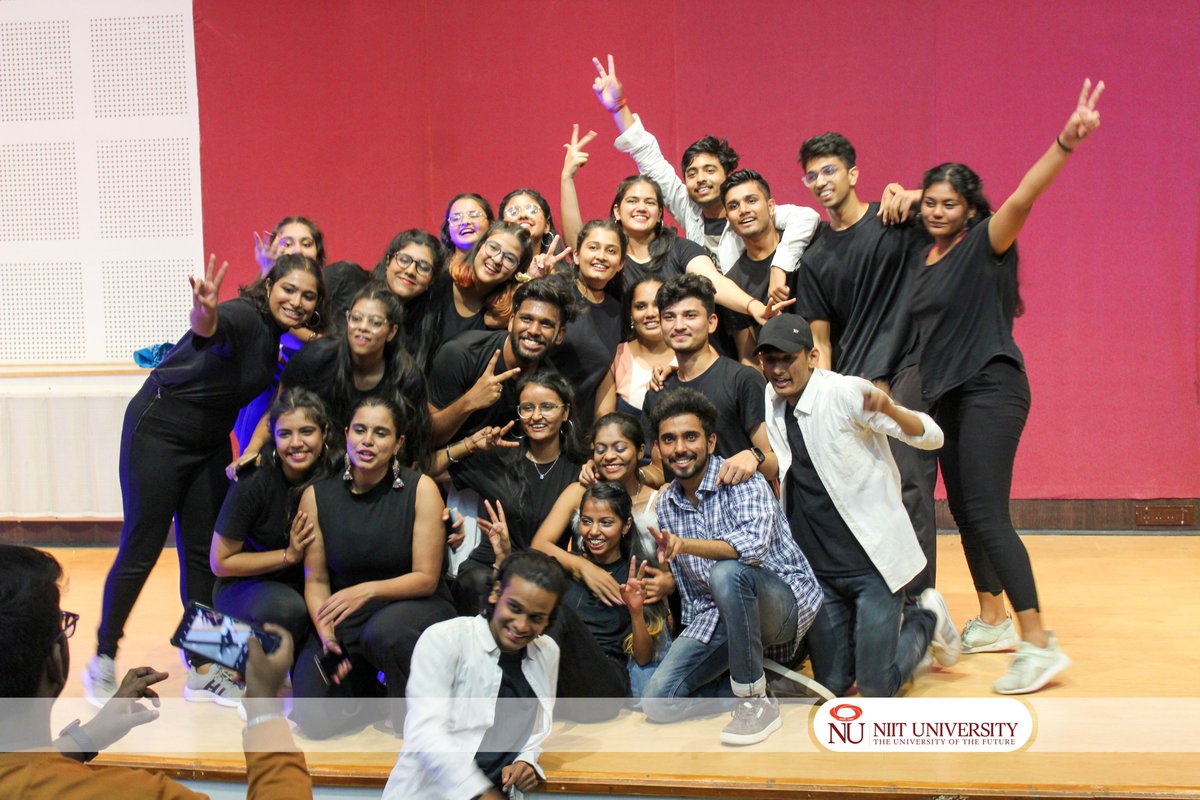 niituniversity's tweet photo. Presenting some dance performances staged at Audacity'22.
Student activity club Impetus NU organized the dance competition on 13th November where student teams faced off to win exciting prizes!
#NIITUniversity #Audacity22 #ImpetusNU #CampusLife #Dance #BeNUton https://t.co/ihH4wuZdH0