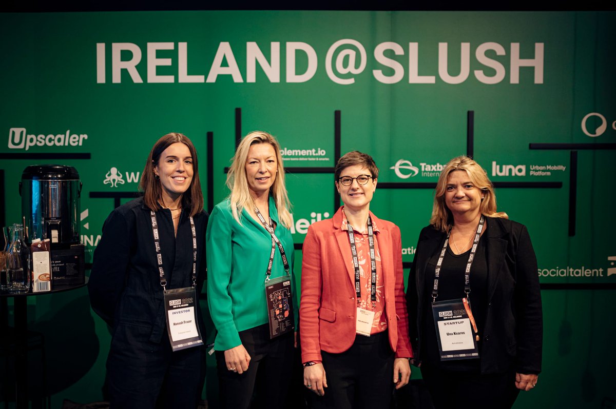 Ireland @ Slush 2022! The Embassy hosted a networking reception with <a href="/EI_nordics/">EI Nordics</a> &amp; <a href="/IDAIRELAND/">IDA Ireland</a> for the delegation of 11 innovative 🇮🇪 start-ups and 🇫🇮🇮🇪 tech &amp; business professionals. <a href="/IEAmbHelsinki/">Paul Sherlock</a> also had a chance to visit the exciting <a href="/SlushHQ/">Slush</a>