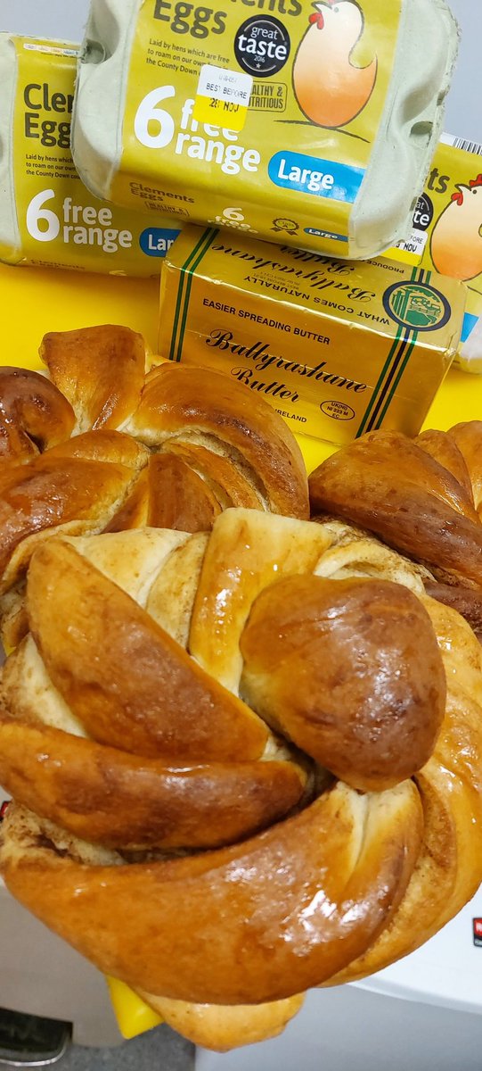 Our own laminated dough used to produce Cinnamon twists made with @Ballyrashane butter and <a href="/clementseggs/">Clements Eggs</a> #Supportlocal #Loveards #SupportlocalAND #Smallbusiness #Staysafe #Essentials #madefromscratch
#madewithlove
#countydown 
#weebuns #oneofeach 
#newtownards #bakerybusinessmag