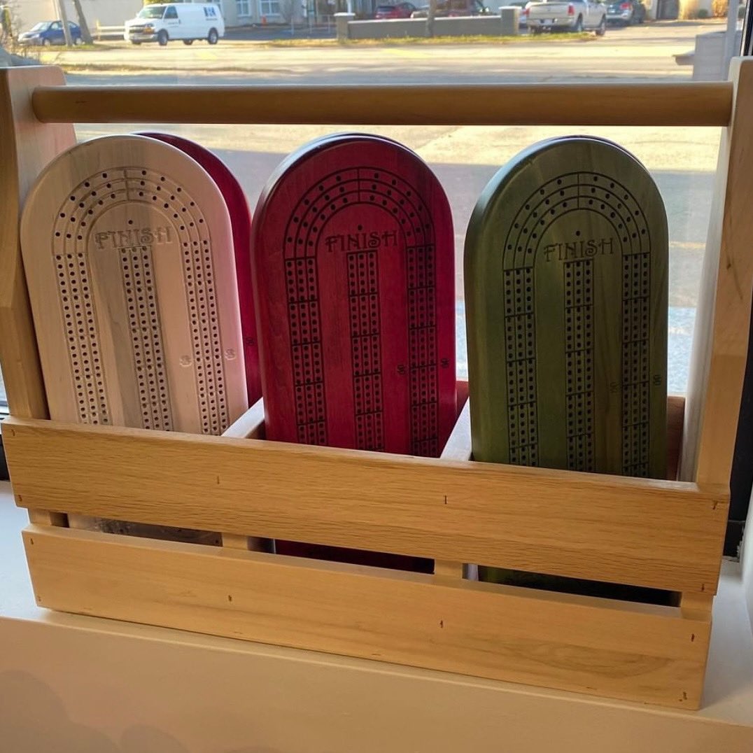 LakeCityWorks's tweet photo. Did you know our woodshop makes crib boards? Not only do they make crib boards but they make crib boards in many different stains.
SHOP NOW:
https://t.co/FAynwgmUZE
OR visit our showroom:
๐ 386 Windmill Rd, Dartmouth, NS
#cribboards #shoplocalhfx #dartmouthns #halifax https://t.co/qiekCcIVkw