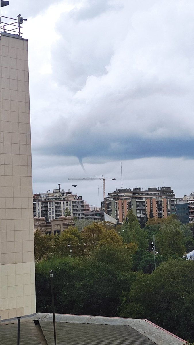 Cap de fibló / Tuba vista des d'Arc de Triomf! 
<a href="/324cat/">3catinfo</a> <a href="/alexmegapc/">Àlex Van der Laan</a> @MeteoMauri