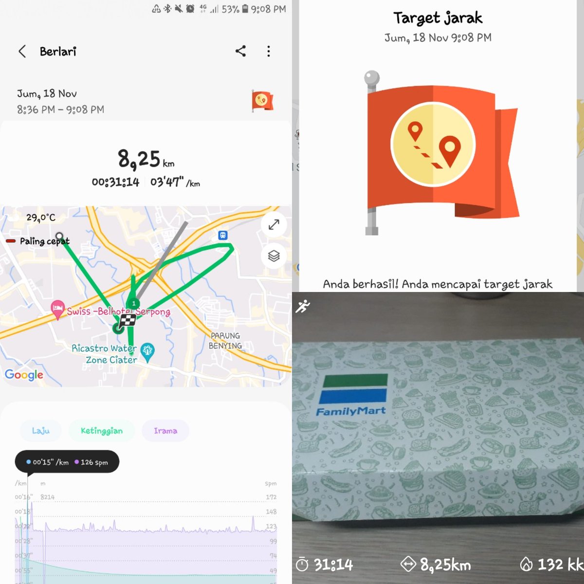 wisnuskate's tweet photo. FamilyMart βΊπββοΈ
#runs #run #running #run8km #runeveryday #runstreak #lari8km #larimalam #olahraga #nightrun #samsunghealth #samsunghealthchallenge https://t.co/sa4FiMXrJC