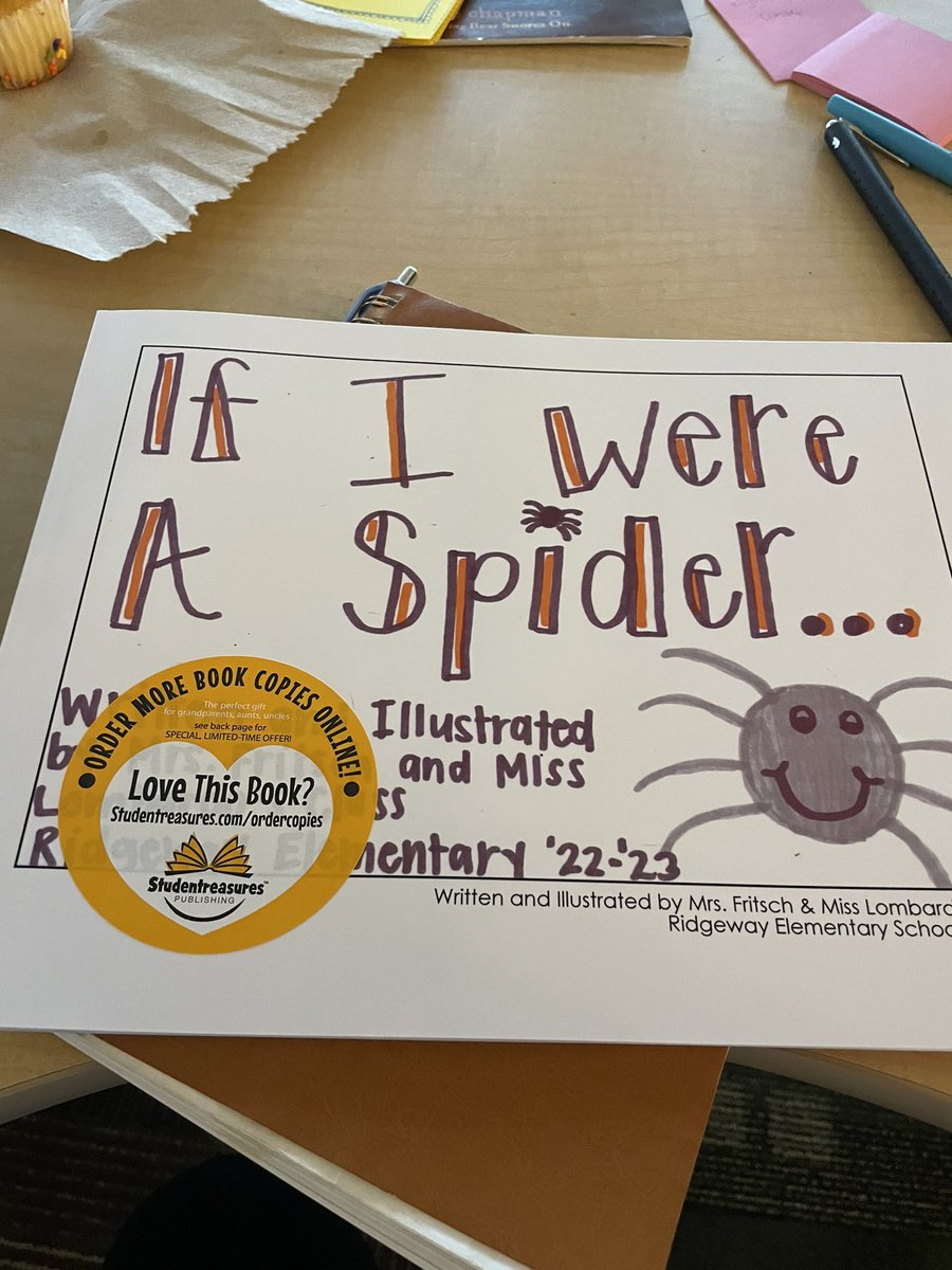 rszary's tweet photo. We have some published authors in first grade! @Hamilton_RWE @lombardo_sydney @JamieFritsch3 #BigBlueOnTheMove https://t.co/WyctAM159K
