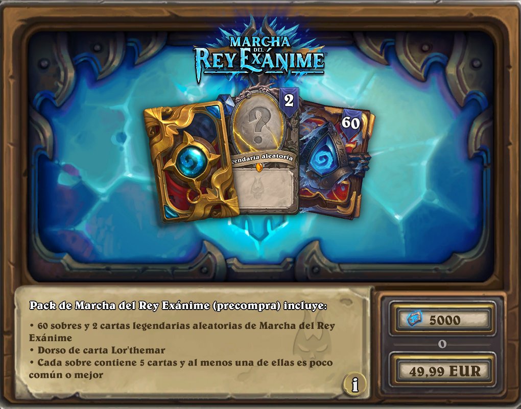 Sorteo una precompra por cortesía de Blizzard. Para participar:
➡️Retweet
➡️Comenta qué combinación de Runas de DK tienes más ganas de probar y por qué.

El Ganador lo comunicaré por aquí el día 28.

Hago otro sorteo en Instagram: instagram.com/p/ClGvXmRtTW5/