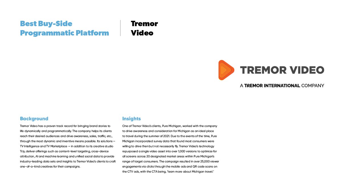 Tremor Video Logo