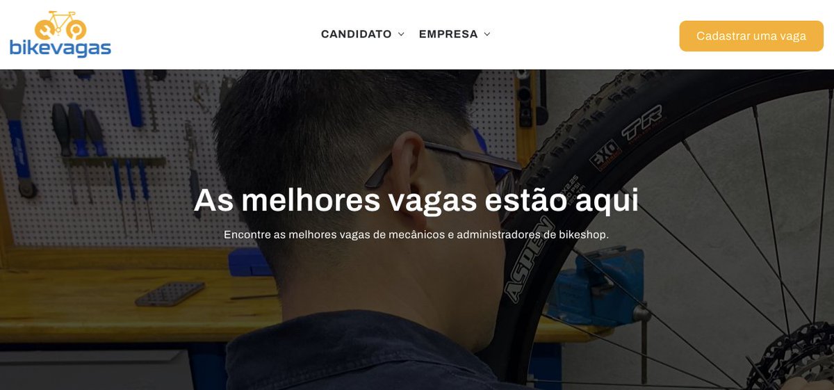 escolaparktool's tweet photo. Firmamos uma parceria com um site de vagas de emprego voltado ao setor de bicicletas, o Bike Vagas!

Quem estiver em busca de uma oportunidade pode se cadastrar gratuitamente! ✅

Quem estiver contratando, basta cadastrar a vaga no site! ✅

https://t.co/wVvGSx1rSa https://t.co/w1RFkRGrz1