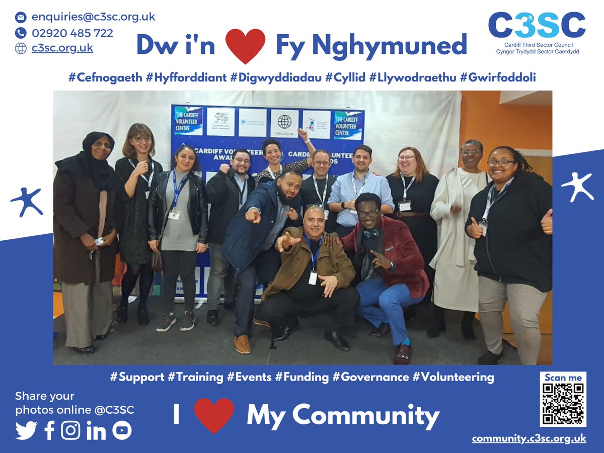 cdfvolcentre's tweet photo. Wow! How amazing was the Cardiff Volunteer Awards yesterday?!๐
We want to say a huge thank you from all of us at @C3SC! To all our volunteers, our sponsors, all the nominees, and every single attendee online and in-person - diolch yn fawr iawn! #CVA2022 #ReconnectInCommunities https://t.co/Of6shN76cf