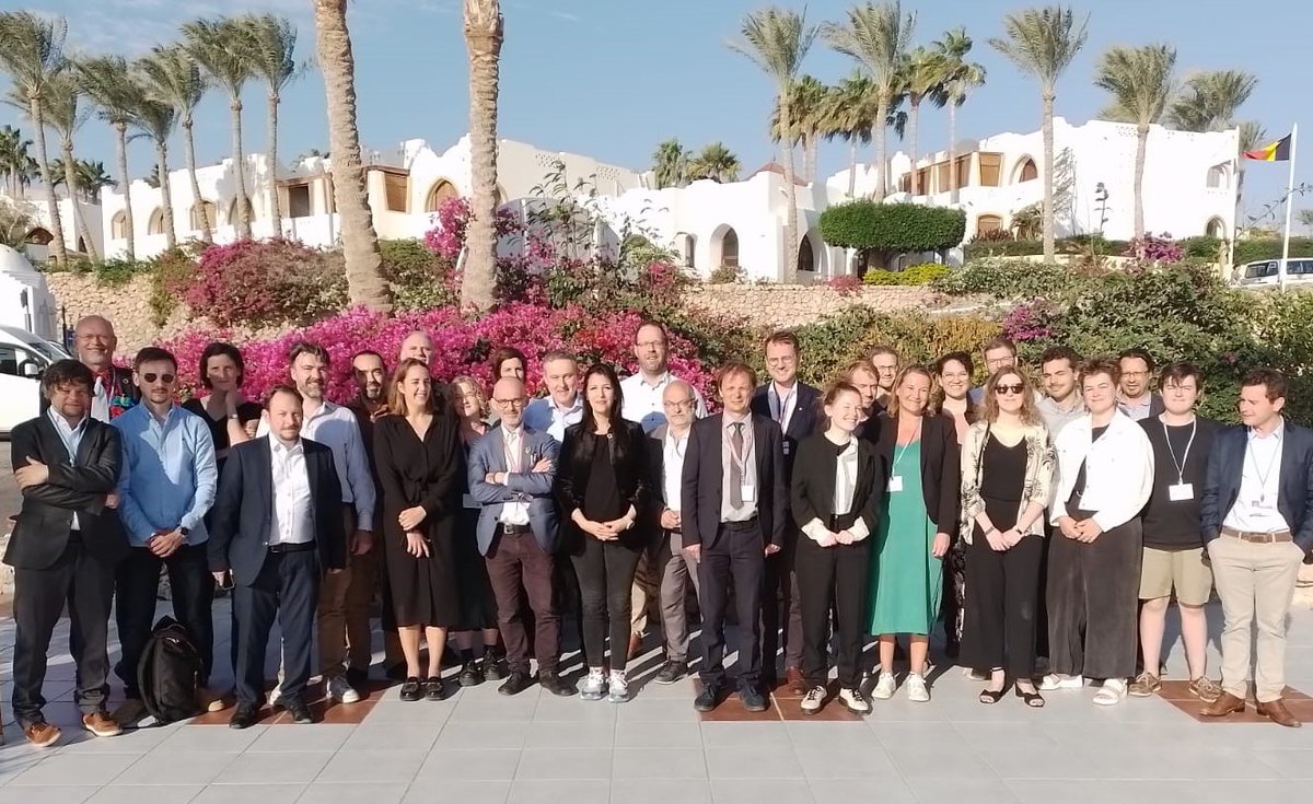 🇧🇪🇪🇺<a href="/COP27P/">COP27</a> is now reaching its end. Belgian delegation still ready for the (long) last hours of the negotiations.