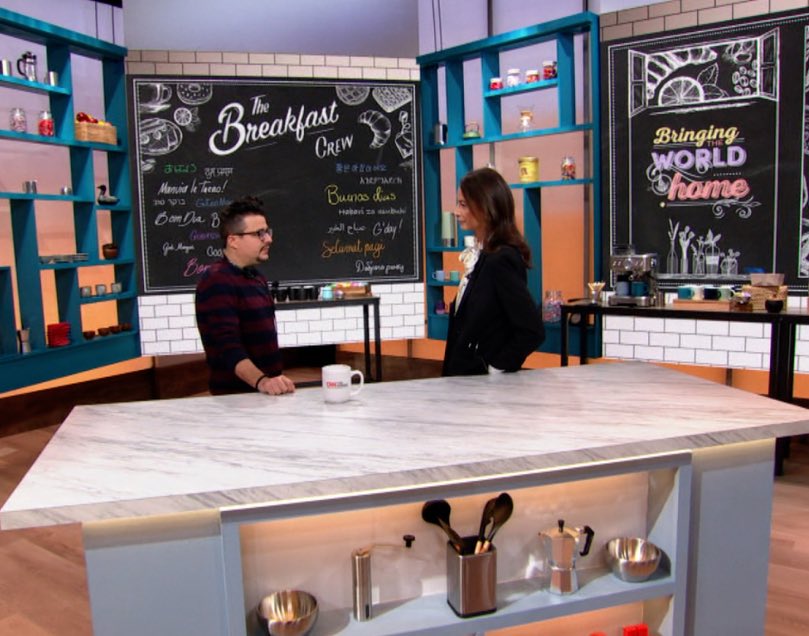 Hanging with super cool and talented  <a href="/CTurlington/">Christy Turlington Burns</a> today! We did some TV <a href="/CNNThisMorning/">CNN This Morning with Audie Cornish</a> #blessed