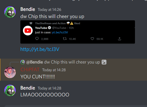 CodeBendie's tweet image. Thank you @YouTube