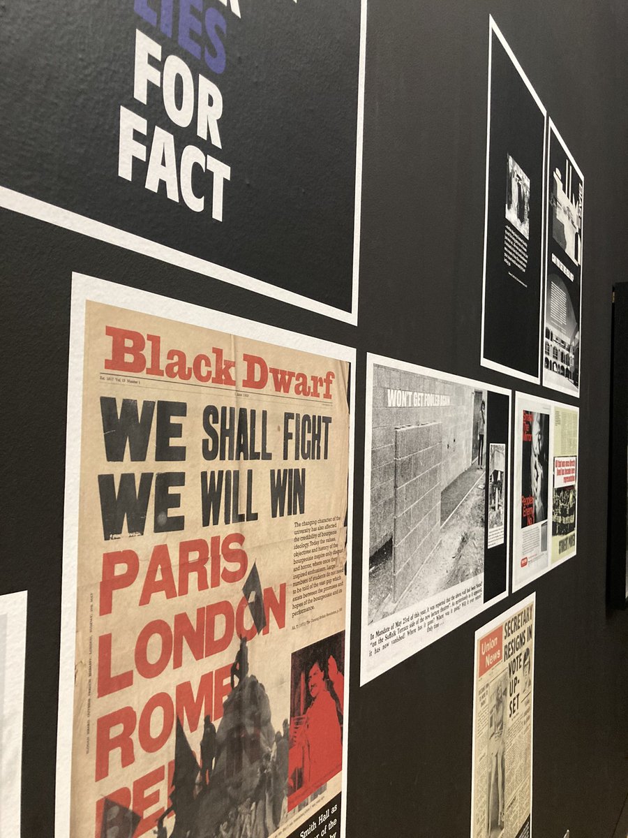 LULGalleries's tweet image. Here’s an exclusive #AnotherBrickInTheWall sneak peek just for you…👀🧱

Join us for the launch on Tuesday 22 Nov, 6-8pm. More info and free tickets here: bit.ly/AnotherBrickLa…

(also, how good do the black walls look!? 🖤)

#FridayFavourite