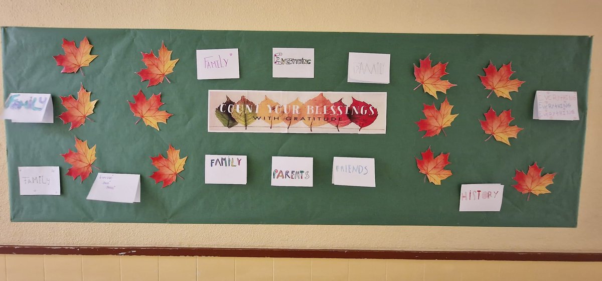 IES_Mateo's tweet photo. Start counting your blessings with gratitude Thansgiving at #IESMateo_Hdez #2PMAR
#sumandoaprendizajeenelmateo https://t.co/k4dP08ELCT