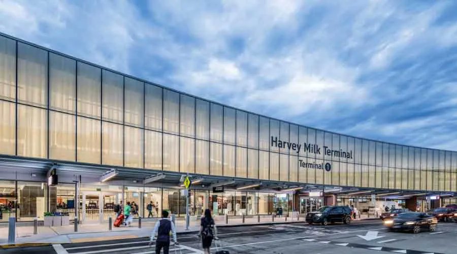 Facilities_NFMT's tweet photo. Harvey Milk Terminal 1 at San Francisco International Airport is the first airport terminal to achieve a full WELL certification. #WELLbuilding #susstainability https://t.co/f6VhI6CYAN https://t.co/XIvS5khyxq