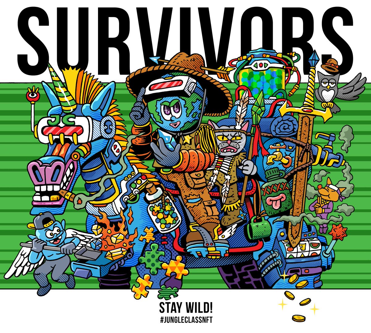 Jungle Class 🌳🐾 tweet media