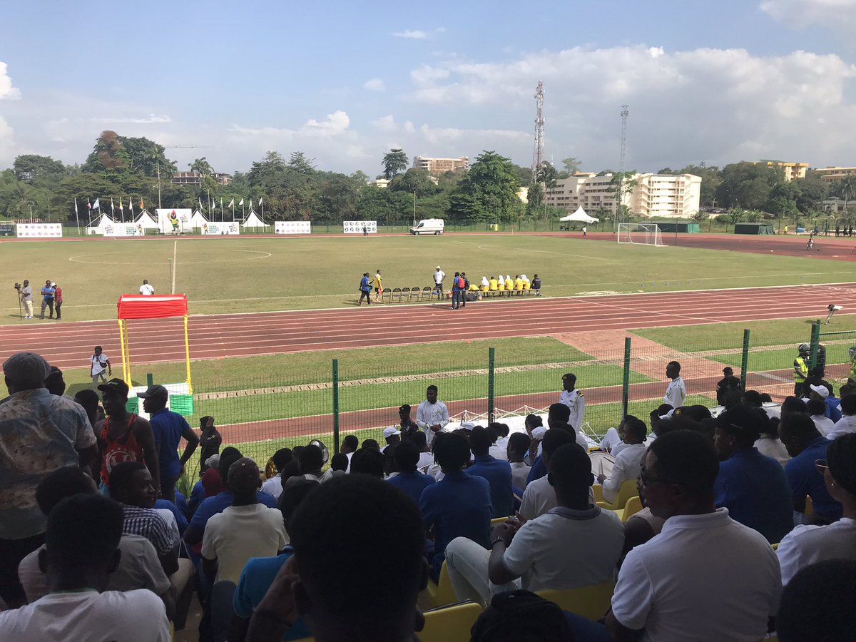 teksports_'s tweet photo. We are here at Paa Joe with only few minutes left to kickoff. The atmosphere well fitting of the credentials of this mammoth game. Scary!
#GUSAKNUST2022 #TEKSPORTS https://t.co/YX6OGj7SOS