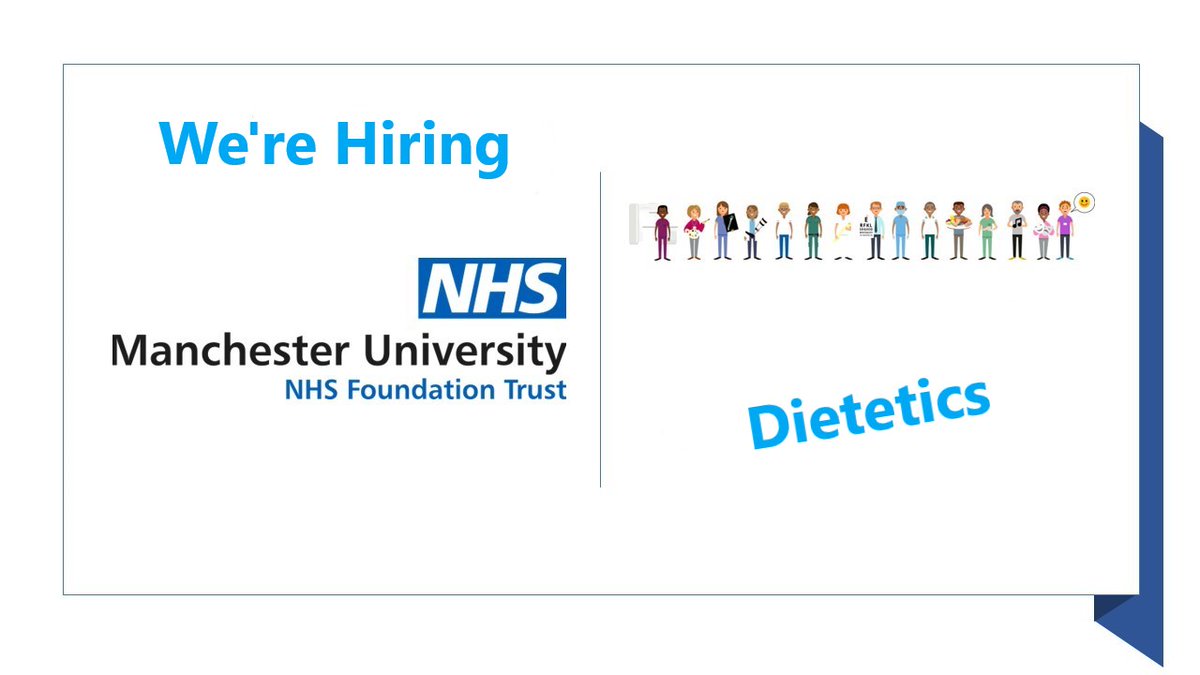 MFT_CSSAHPs's tweet photo. VACANCY
An exciting opportunity has arisen for a Band 5  (Trainee Band 6) Renal Dietitian at the MRI. 
Closing date 1st December 2022.
https://t.co/RPnawkbg2X
💙🏥#AHPJobs https://t.co/AVXwnSWpcM