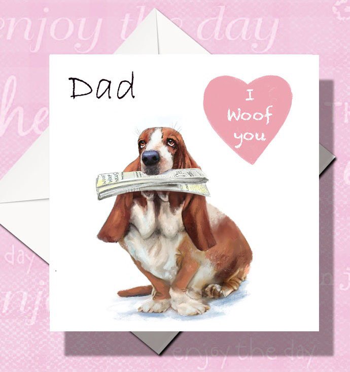 Mingoes_art's tweet photo. Love you card for Dad birthday. Basset Hound Dog card. #dadcard #dadbirthdaycard #dadsbirthdaycard https://t.co/bfveWjhTQs https://t.co/oVNe3Y9Dm9