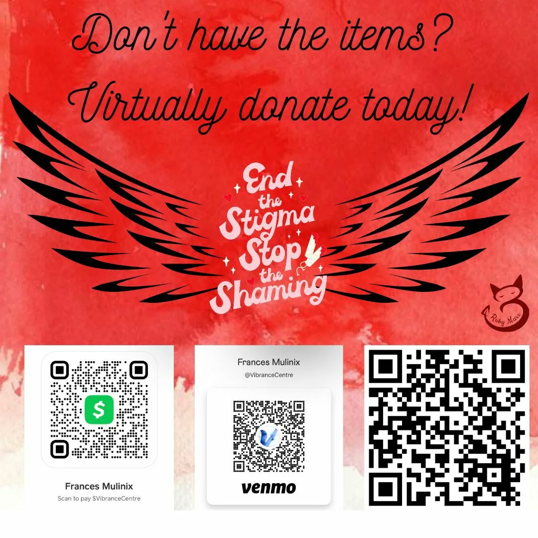 TheOneChameleo1's tweet photo. We'll have a big red collection box @ the front in which you can drop off donations to Ruby Marx' #MenstralHygieneDrive @ the Death Cabaret tomorrow. Can't make it? We can help with that too.
#DeathPositive #LiftingTheLid #AngelActionAtlanta #ActiveCompassion #YourLegacyProject https://t.co/tMkU2XFUkD