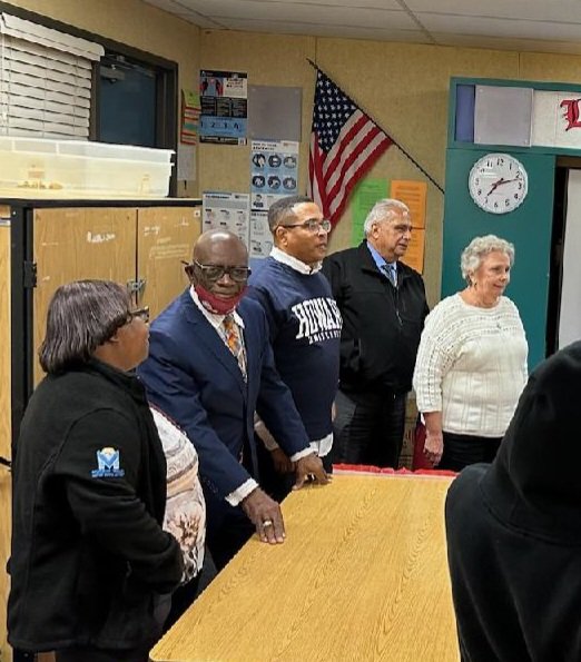 About last night, Hardy Brown II did a presentation for my parents and their students for Pre-school to PhD.💖💗 It was amazing!

 We also were pleased to receive some of the Board and Dr. Kedziora.❤️💚🖤🎓