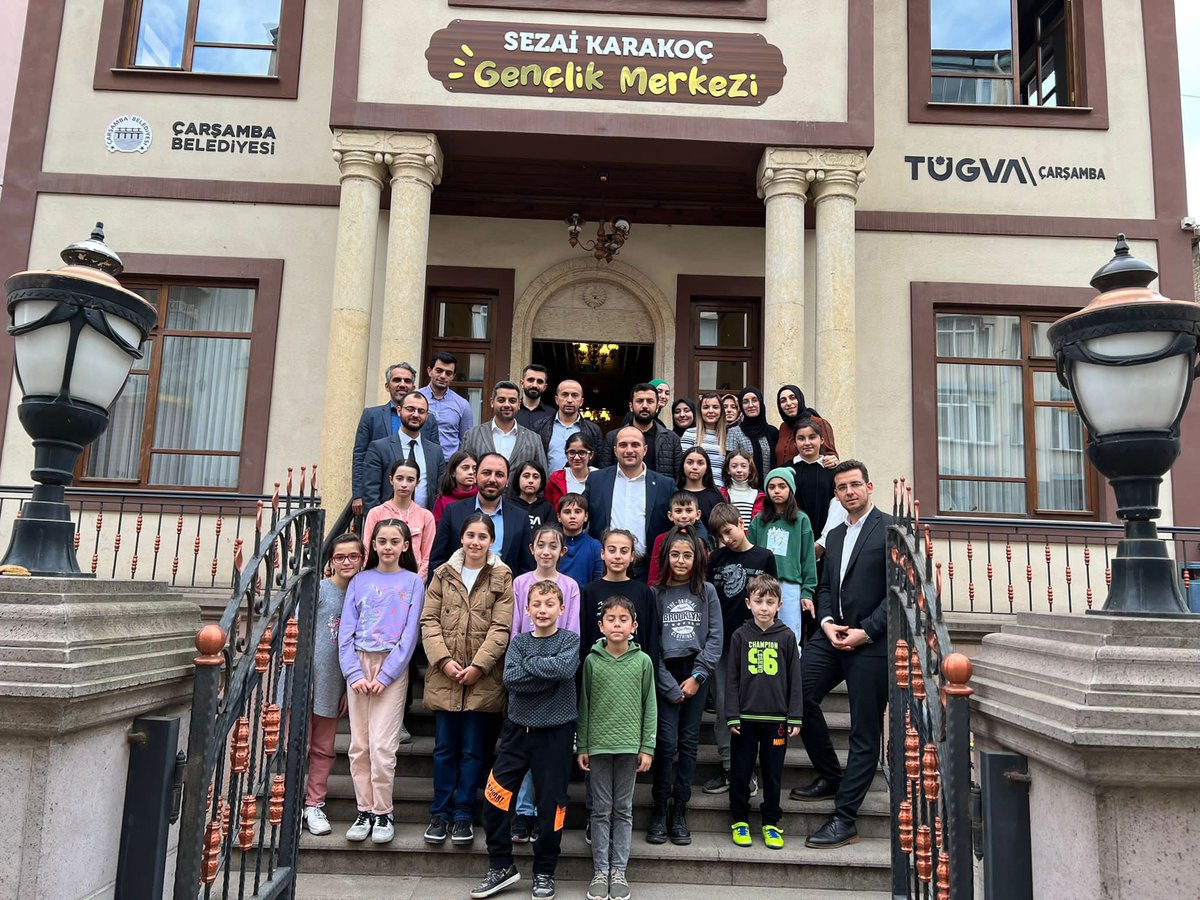 📍 TÜGVA Çarşamba Sezai Karakoç Gençlik Merkezi

Teşkilat Koordinatörümüz @ZKaramagra ikinci durağımız TÜGVA Çarşambalı gençler oldu.. ☺️

Ne demiştik? 

#İşimizGücümüzGençlik 💯☺️👍