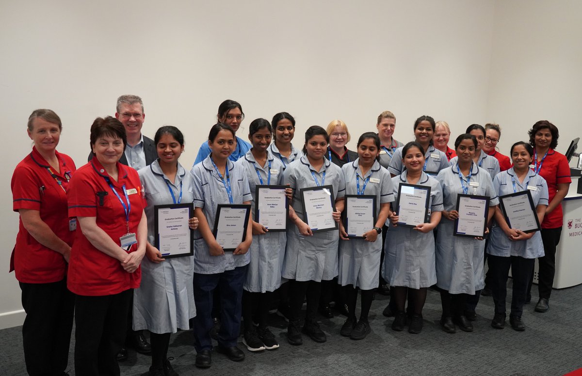 MKUH held an International Nurses Graduation Celebration on Monday!

Attendees watched on as nurses in cohorts 1, 2, and 3 were presented with certificates marking the successful completion of their NMC OSCE and CBT to become Registered Staff Nurses at MKUH.