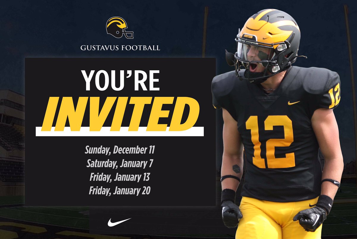 Recruits: We’d love to add you to our list for one of our Winter Visits.

These visits provide incredible opportunities to spend time with OUR PLAYERS which I believe is key to identifying THE CULTURE of a program.

DM or shoot me a text for details!