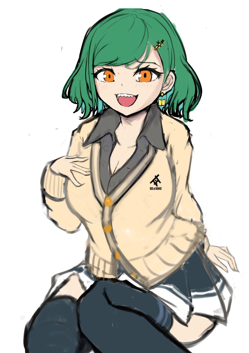 次回予告的なやつ
ラフ完成しました 