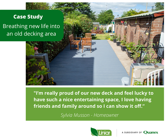 When the Mussons’ timber deck became beyond repair, they wanted to replace it with a low-maintenance, long-lasting, sustainable alternative to wood.
Read the case study at: pulse.ly/htfunhutls
#LowMaintenance #HomeRenovation #TeamLiniar