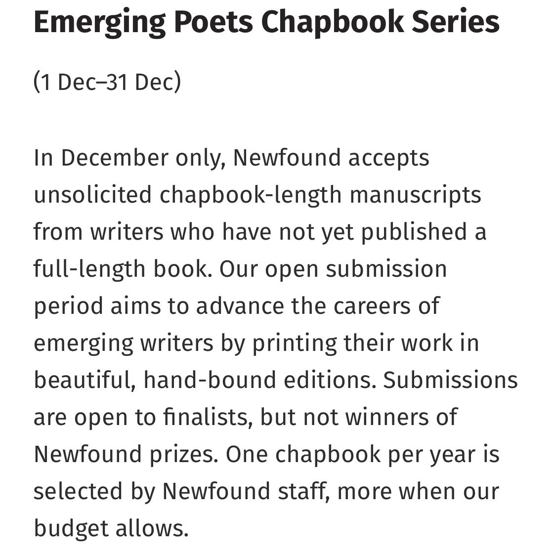 Newfound tweet media