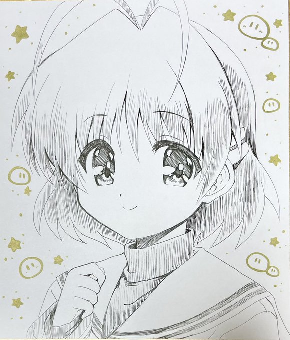 今日のアナログボールペンイラスト🖊
渚を描きました✨ 