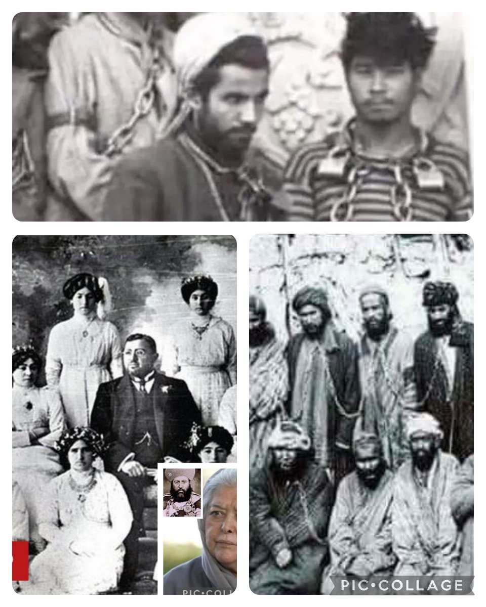 mahdi_x313x's tweet photo. زنان درحرم سراي بابا واجداد #Mahbouba Seraj حیثیت اسپ درطويله را داشتند،زنان را برای تجاوز درحرم سرا و اسپ ها را برای سواري درطويله جابهجا میکردند.
در عکس خویشاوندان هزاره محبوبه سراج را ببینید که چگونه شوهران و پدران زنان را اسیر و از روی دوستي گردن زدند.
#StopHazaraGenocide https://t.co/m2eztCbWIK