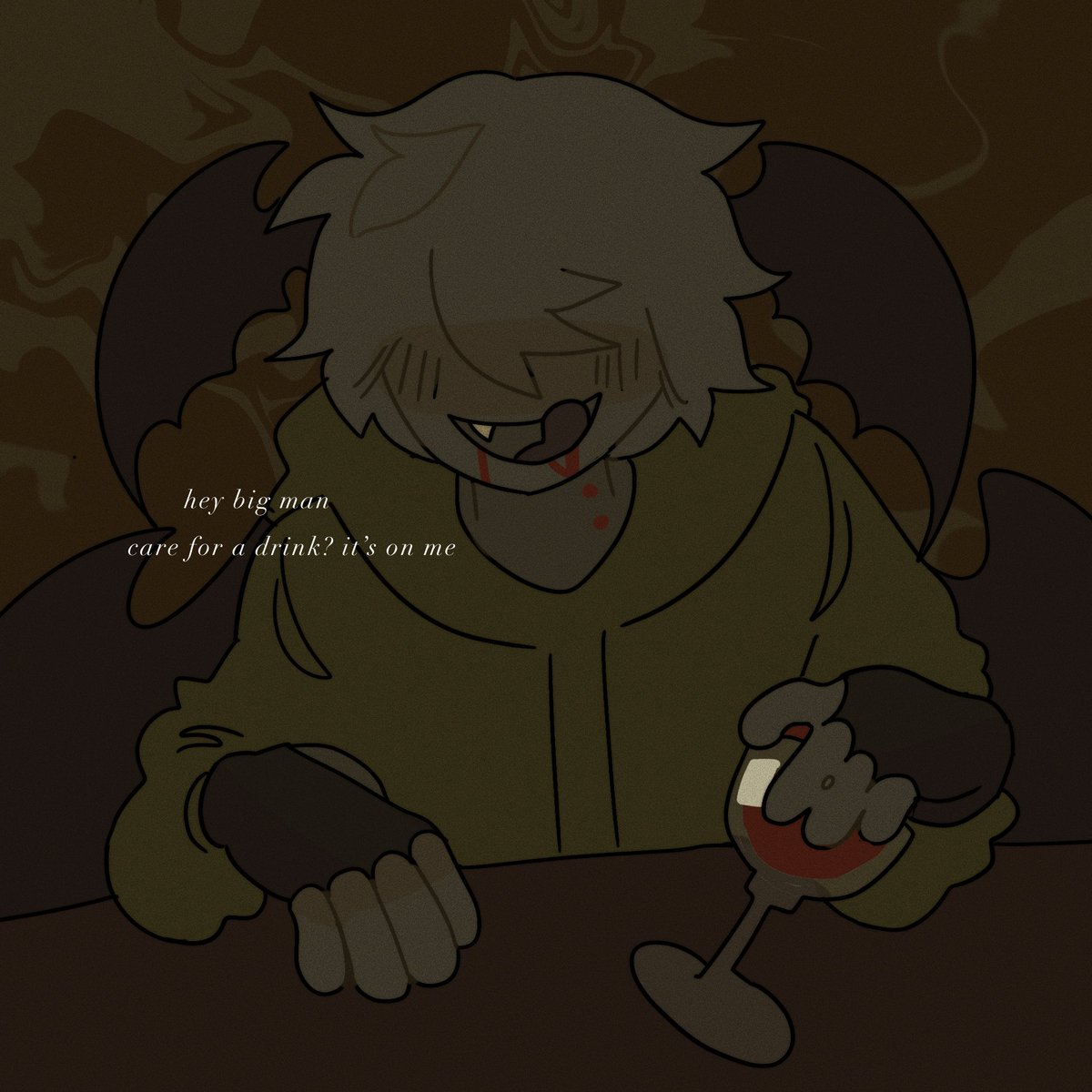 its not blood, I promise 

#anontwt