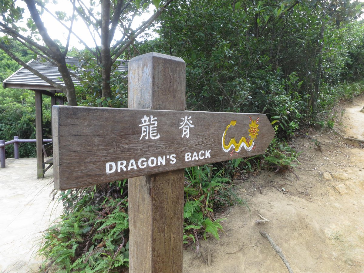 Dragon's Back, Hong Kong Trail, during our visit in 2017  @fingerpostFri #fingerpostfriday #hongkong