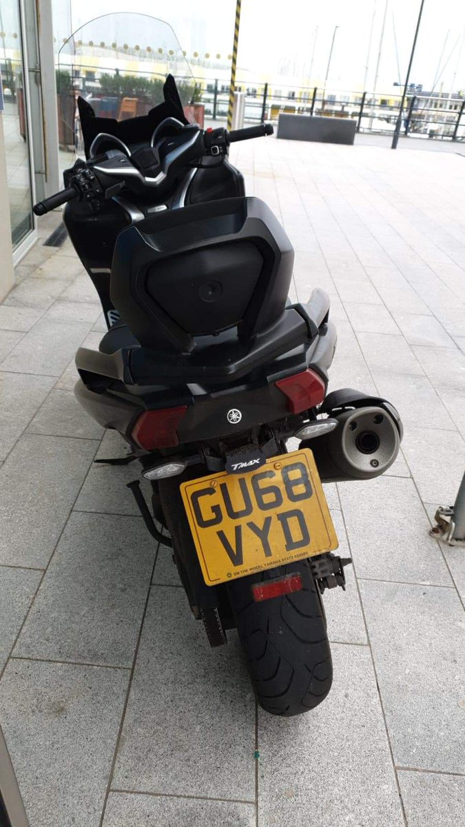 🚨STOLEN🚨

Taken from #Brighton (14/11/22)

REG: GU68VYD
Black Yamaha Tmax 530

Any sightings please get in contact 🙏

@BtonHovePolice 
<a href="/sspoldogsection/">Surrey & Sussex Dogs</a> 
@SussexRoadsPol 
<a href="/sussex_police/">Sussex Police</a> 
<a href="/BrightonSCNPT/">Brighton Street Team</a> 
<a href="/BtnHoveSpecials/">Brighton Specials</a>