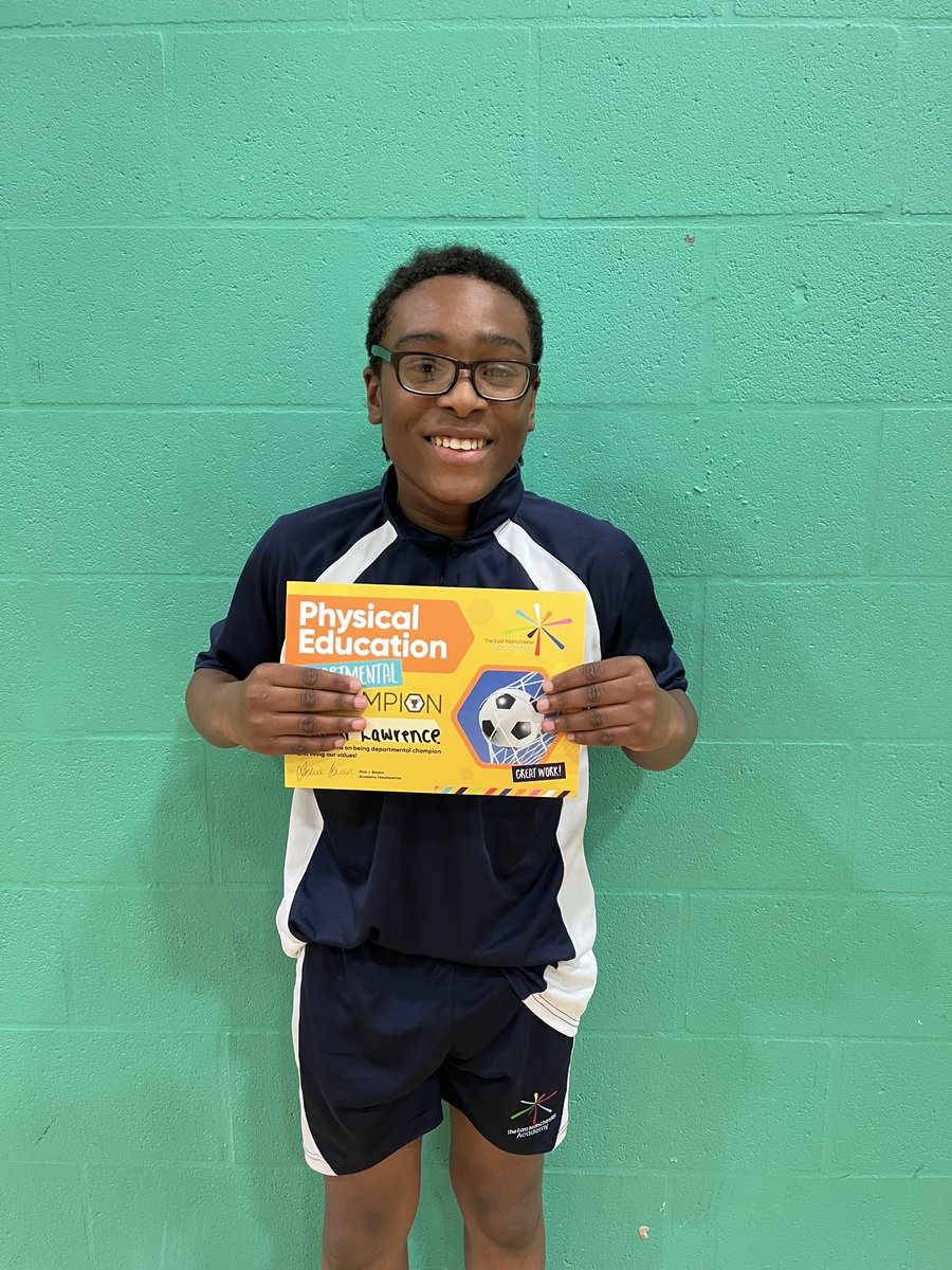 Congratulations to Kemani, this weeks PE Departmental Champion. Kemani has shown brilliant Care and Hard Work during PE this week. 👏👏
#atTEMAweREACH