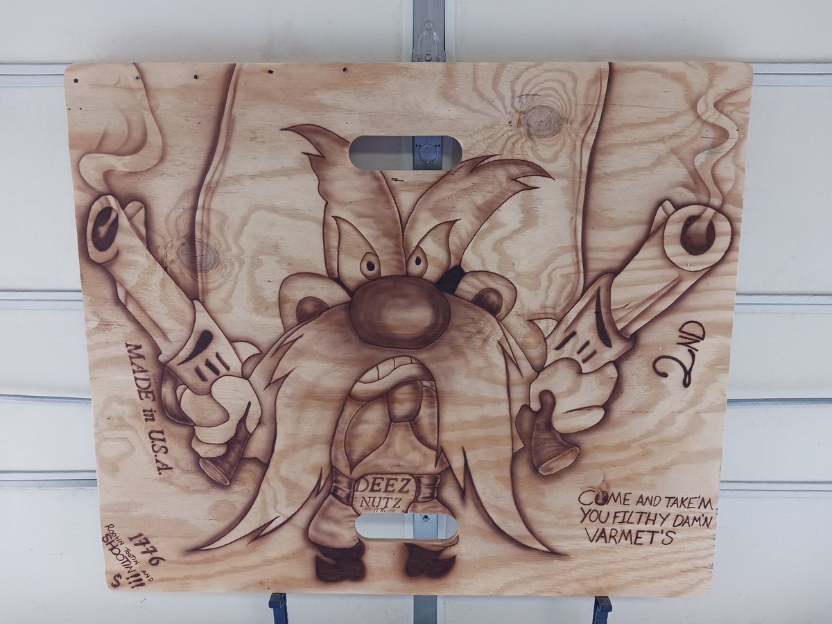 RickFlaire1957's tweet photo. Game table top ready for stain and clearcoat. #filthyvarmets https://t.co/6mj1b5yVf9