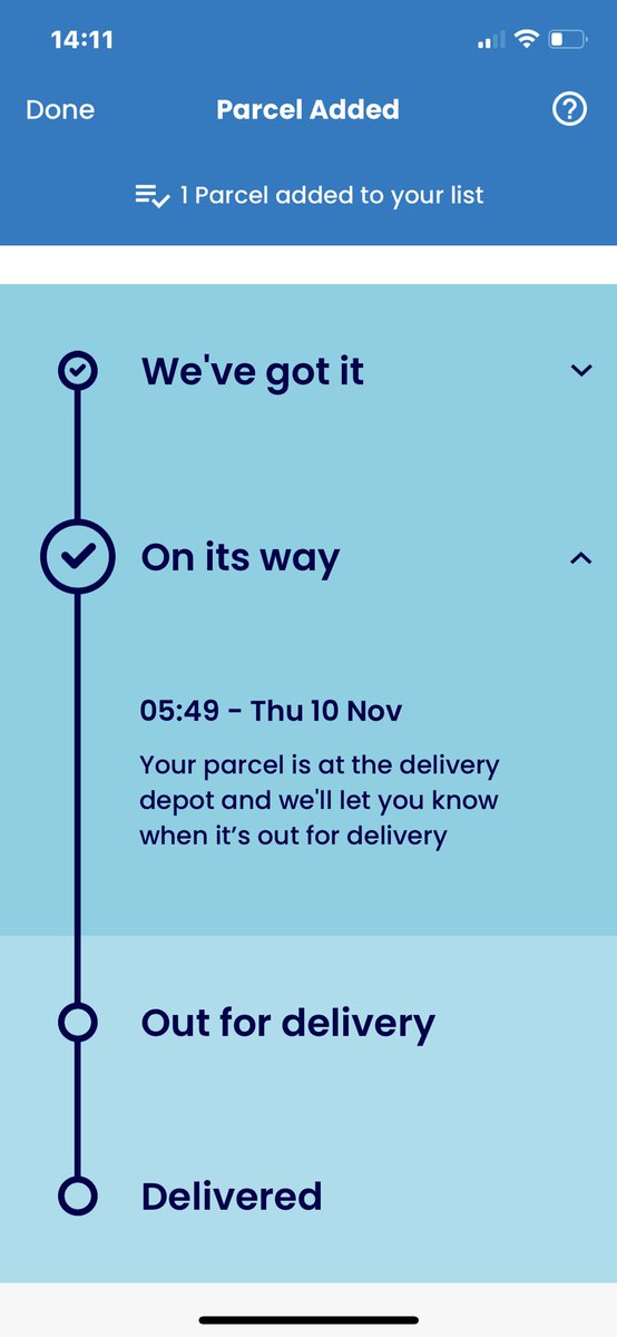 jaymarfo12's tweet photo. #evri please can you let me know where my parcel is? I need the item for tomorrow 🙄🙄 https://t.co/tut8FgmICx