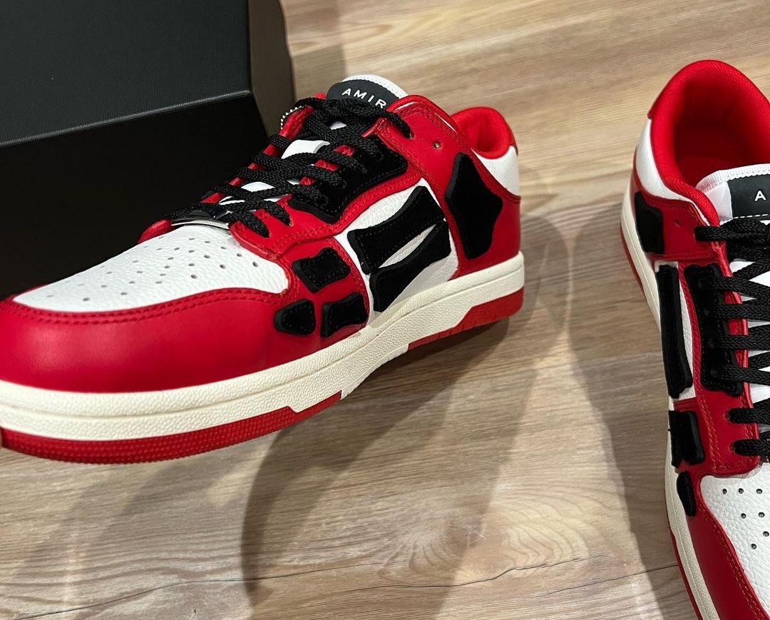 Amiri Skel Red/Black Shoes 
- Brand New w/ Box
- Size: 9,10,11,12,13,14,15
- 🔌 DM if interested 🔌