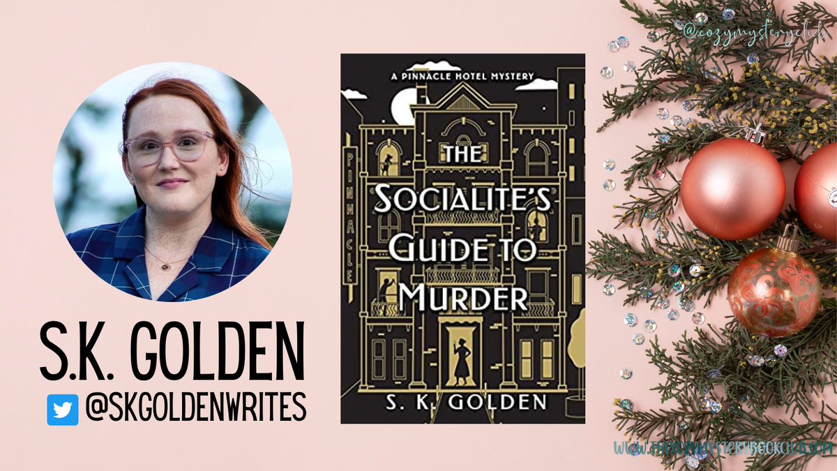 Sarah K Golden is a writer of murders and monsters — but fun! @SKGoldenWrites is one of our 12 Days of Cozies featured authors. Join her and the sleuthing fun starting this December 1st!
skgolden.net 
#sleuthers #cozymysteries