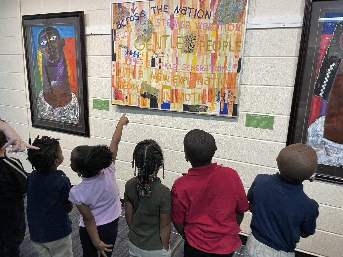 sell321's tweet photo. Very excited to open our new art exhibit “Art is All Around” at @RobertChurchw11 Elementary Museum today. @tnstatemuseum https://t.co/9Na907R2aN