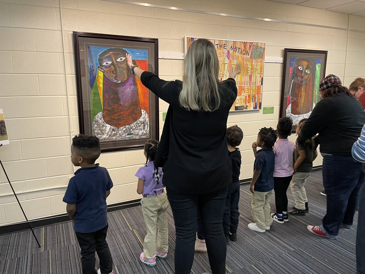 sell321's tweet photo. Very excited to open our new art exhibit “Art is All Around” at @RobertChurchw11 Elementary Museum today. @tnstatemuseum https://t.co/9Na907R2aN
