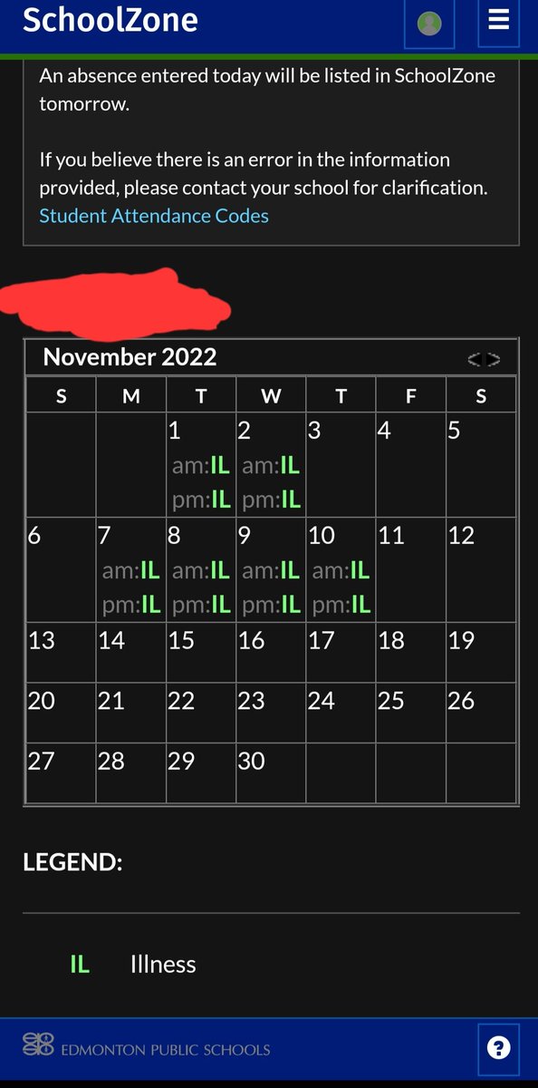 mommypedals's tweet photo. ๐ก๐ก๐ก
Got the kids healthy over the 5 day break. Stayed at home. They've been back for 2 days.
All 3 wake up today with sore throats, congestion, runny nose and sore tummies.
But sure, schools are fine. This is 8s attendance for Nov.
#learningdisruption #abed @EPSBNews https://t.co/ZGWZdLRmcx
