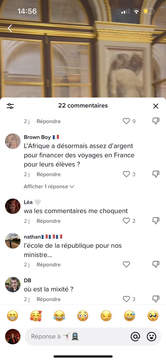 Farida_Amrani_'s tweet photo. Lundi j'accueillais avec enthousiasme 50 élèves de ma circonscription pour une visite de l'Assemblée nationale. 

Dégoût à la lecture de ces commentaires.

La parole raciste s’est libérée depuis des années dans notre pays.

Il se passe quelque chose de très inquiétant en France. https://t.co/cy6hFcvgz2