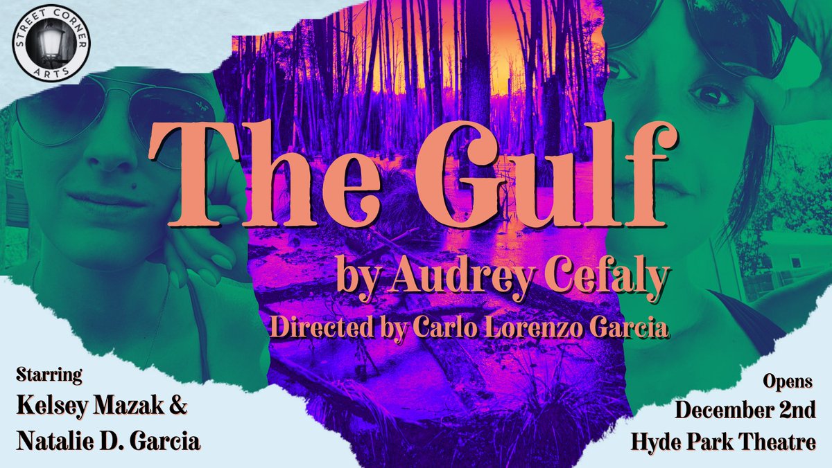 Opening 12/2 at <a href="/hydeparktheatre/">Hyde Park Theatre</a>!
<a href="/Streetcornerart/">Street Corner Arts</a> presents THE GULF by Audrey Cefaly

"𝘌𝘷𝘰𝘤𝘢𝘵𝘪𝘷𝘦... 𝘪𝘯𝘷𝘦𝘴𝘵𝘦𝘥 𝘸𝘪𝘵𝘩 𝘢𝘯 𝘢𝘴𝘴𝘶𝘳𝘦𝘥, 𝘴𝘰𝘶𝘭𝘧𝘶𝘭 𝘪𝘯𝘵𝘪𝘮𝘢𝘤𝘺"
- Washington Post

Tickets: ticketweb.com/events/org/237…

#ATXTheatre #Austin #ATX #Theatre