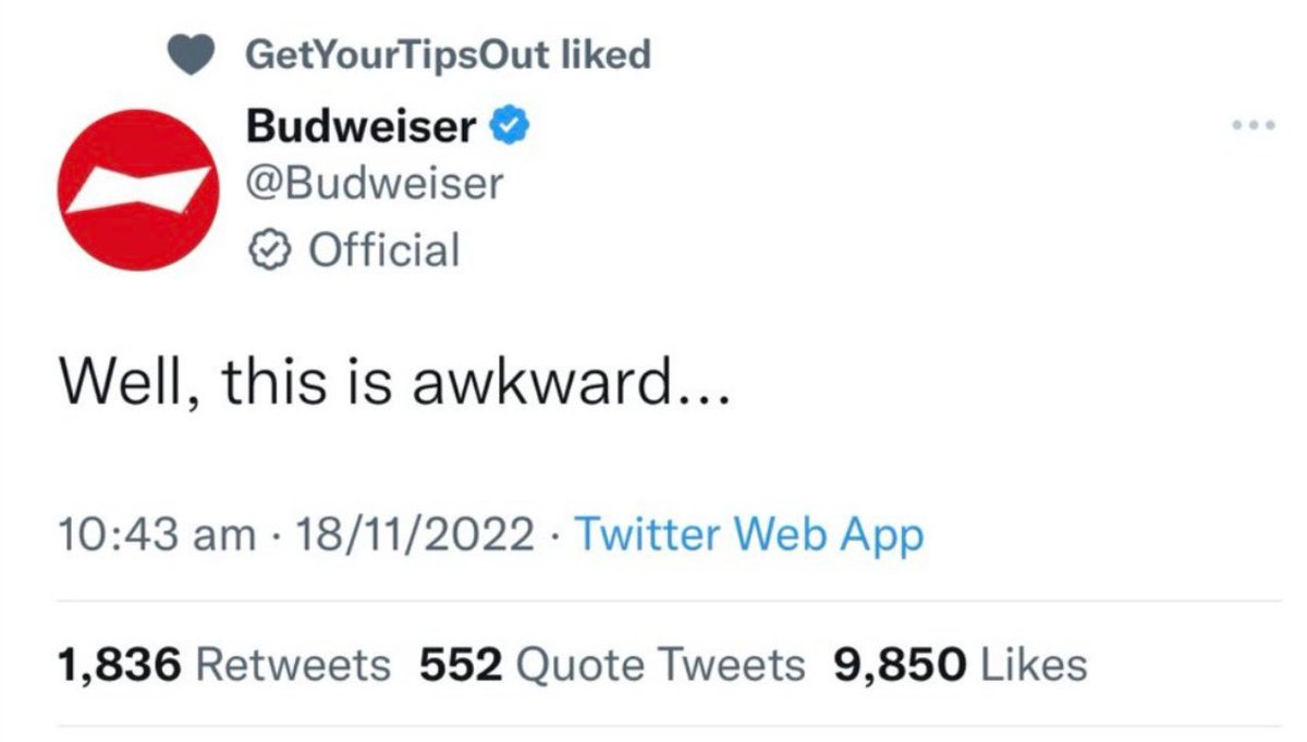 Qatar reneging on a promise ... they'll be banning gays next!
#doha #fifa #budweiser #worldcup #nobeerstears #qatar2022 <a href="/Budweiser/">Budweiser</a> #benderslikebeckham